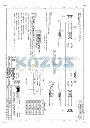 ECO-0034385 datasheet - 3M PASSIVE TWIN AXIAL CABLE ASSEMBLY FOR SFP APPLICATIONS