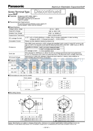 ECOG2CP273D datasheet - Screw Terminal Type