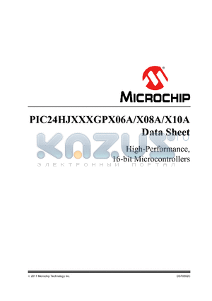 70592C datasheet - High-Performance, 16-bit Microcontrollers