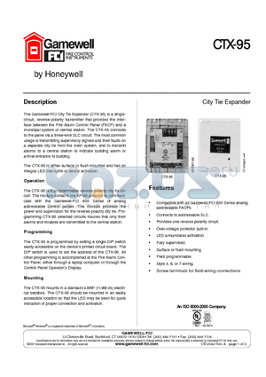 70839 datasheet - City Tie Expander