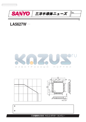 LA5627W datasheet - LA5627W