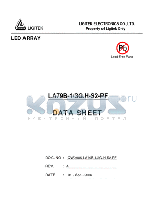LA79B-1-3G.H-S2-PF datasheet - LED ARRAY