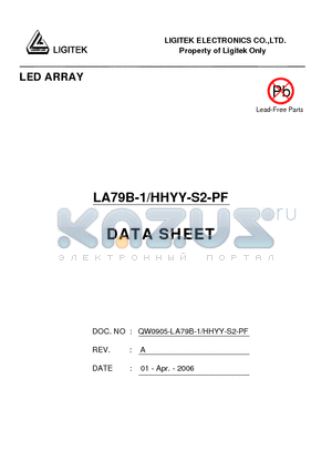 LA79B-1-HHYY-S2-PF datasheet - LED ARRAY