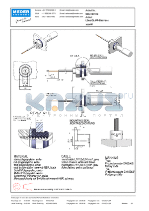 LS03-DL-PP-BV97314_DE datasheet - (deutsch) LS Level Sensor