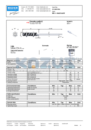 MK11-1A66D-500W_11 datasheet - MK Reed Sensor
