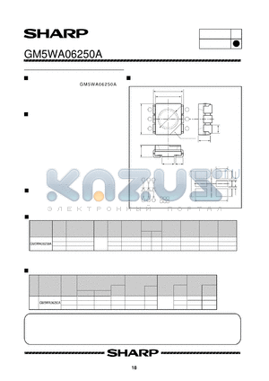 GM5WA06250A datasheet - CHIP LED