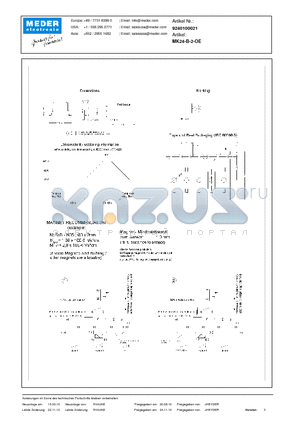MK24-B-2-OE_DE datasheet - (deutsch) MK Reed Sensor
