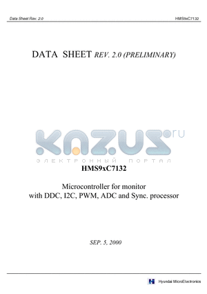 HMS9XC7132 datasheet - DATA SHEET REV.2.0(PRELIMINARY)