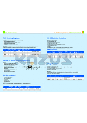 GM7130 datasheet - PWM Switching Regulators