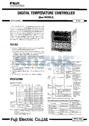 EDS11-90B datasheet - DIGITAL TEMPERATURE CONTROLLER