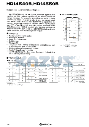 HD14549B datasheet - Successive Approximation Register