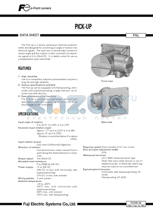 EDS8-3E datasheet - PICK-UP