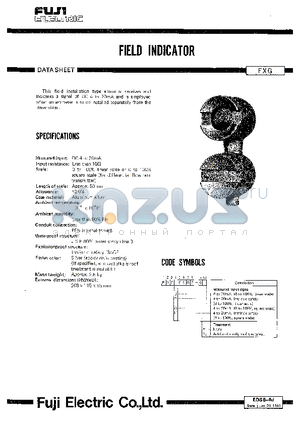 EDS8-4D datasheet - FIELD INDICATOR