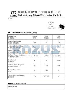 GMA06 datasheet - SOT-23