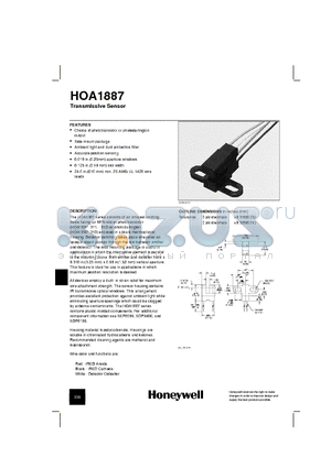HOA1887-011 datasheet - Transmissive Sensor