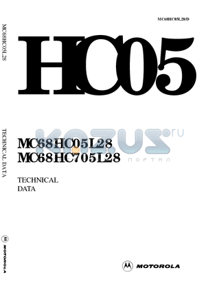 MC68HC705L28 datasheet - Flexible general-purpose microcomputer