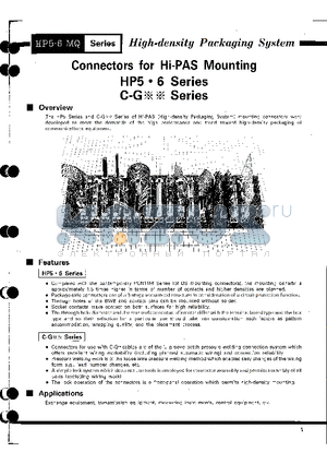 HP5-75P-1.27DS datasheet - High-density Packaging System