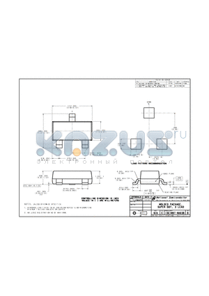 MKT-MA03B datasheet - MOLDED PACKAGE SUPER  - SOT 3 LEAD