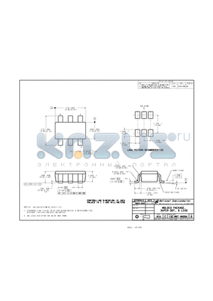 MKT-MA06A datasheet - MOLDED PACKAGE SUPER SOT 6 LEAD