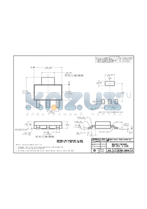 MKT-MA04A datasheet - MOLDED PACKAGE SOT-223