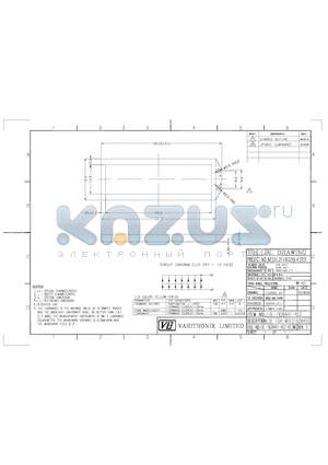 LBL-16264R1-4G3 datasheet - LBL FOR MDLS16264SS