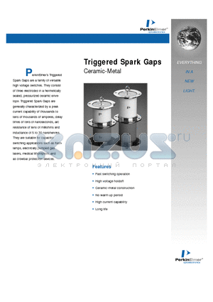 GP-85 datasheet - Triggered Spark Gaps