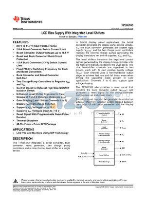 GRM31CR61E106KA12 datasheet - LCD Bias Supply With Integrated Level Shifters