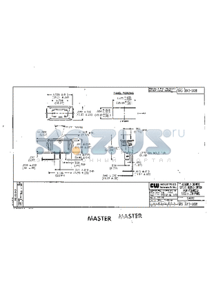 GRS-2012-2028 datasheet - ASSEMBLY DRAWING S.P.D.T. ROCKER SWITCH  NON-POLARIZED 1.125 x .550 PANEL