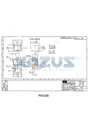 GRS-4012-0026 datasheet - ROCKER SWIDGET ASSEMBLY(POP-IN) S.P.-D.T.