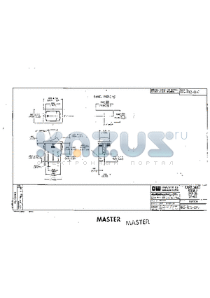 GRS-4012-0047 datasheet - ROCKER SWIDGET ASSEMBLY(POP-IN) S.P.-D.T.