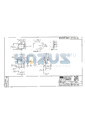 GRS-4023C-0005 datasheet - MINI SWITCH ASSEMBLY CENTER-OFF (SNAP-IN)