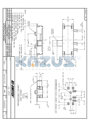 EG1257 datasheet - E-SWITCH EG1257