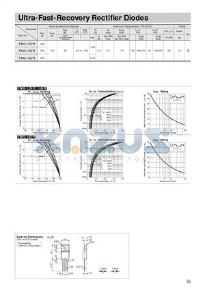 FMH-12R datasheet - Ultra-Fast-Recovery Rectifier Diodes