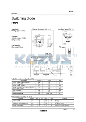 FMP1 datasheet - Switching diode