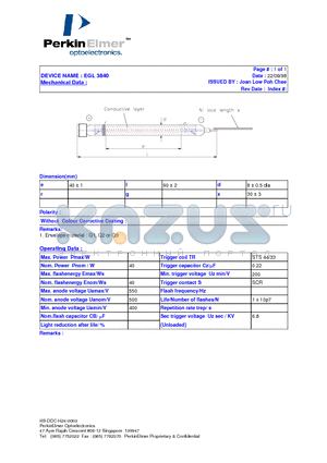 EGL3840 datasheet - EGL3840