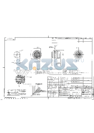 JB1CB10SL1-R datasheet - JUMNUT RECEPTACLE