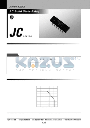 JC201DN datasheet - AC Solid State Relay