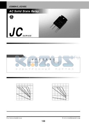 JC208N datasheet - AC Solid State Relay