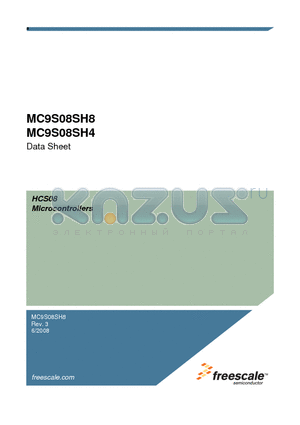 MC9S08SH4CRTGR datasheet - Microcontrollers