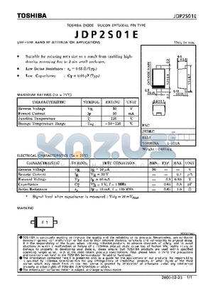 JDP2S01E datasheet - UHF~VHF BAND RF ATTENUATOR APPLICATIONS