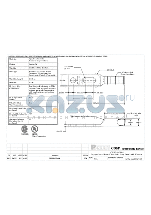 LCC4-14ADW-L datasheet - COPPER LUG - SLOTTED TWO-HOLE, LONG BARREL WITH WINDOW