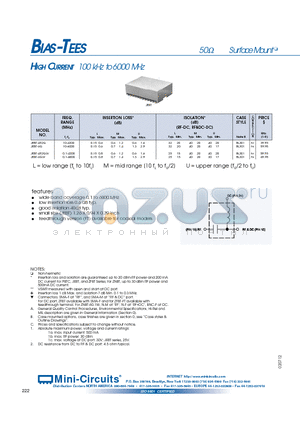 JEBT-6G datasheet - 50W Surface Mount