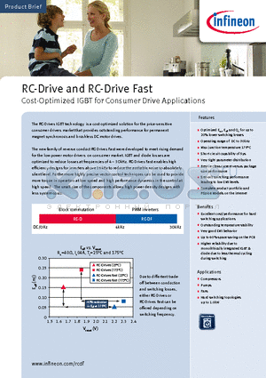 IKD10N60RF datasheet - RC-Drive and RC-Drive Fast