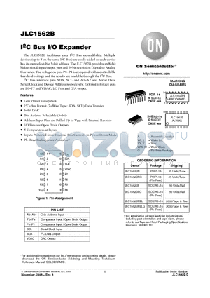 JLC1562BFELG datasheet - I2C Bus I/O Expander