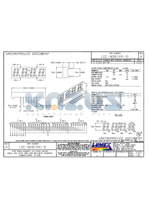 LDC-M2814RI-SI datasheet - 0.28