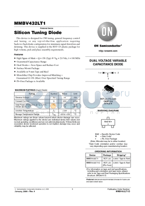 MMBV432LT1_06 datasheet - Silicon Tuning Diode