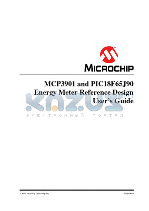 MCP3901_12 datasheet - Energy Meter Reference Design