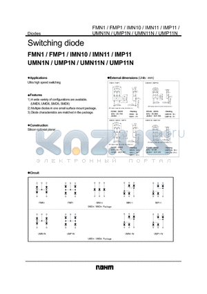 IMP11 datasheet - Switching diode