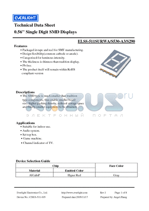 ELSS-511SURWA datasheet - 0.56