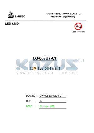 LG-008UY-CT datasheet - LED SMD